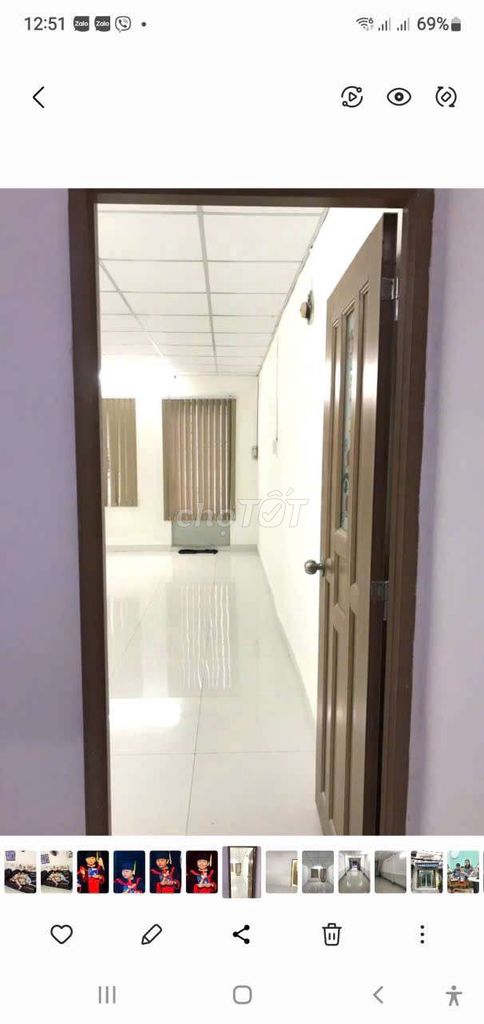 The whole place is rented.