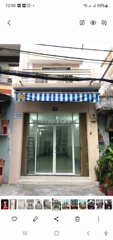 The whole place is rented.