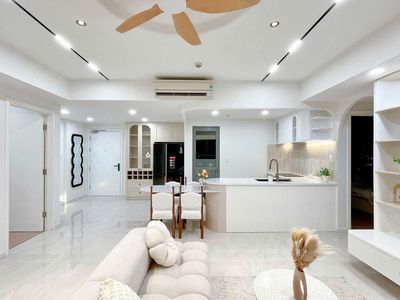 Rent a three-room Masteri Thảo Điền nice interior, 96 meters2, 30 million.