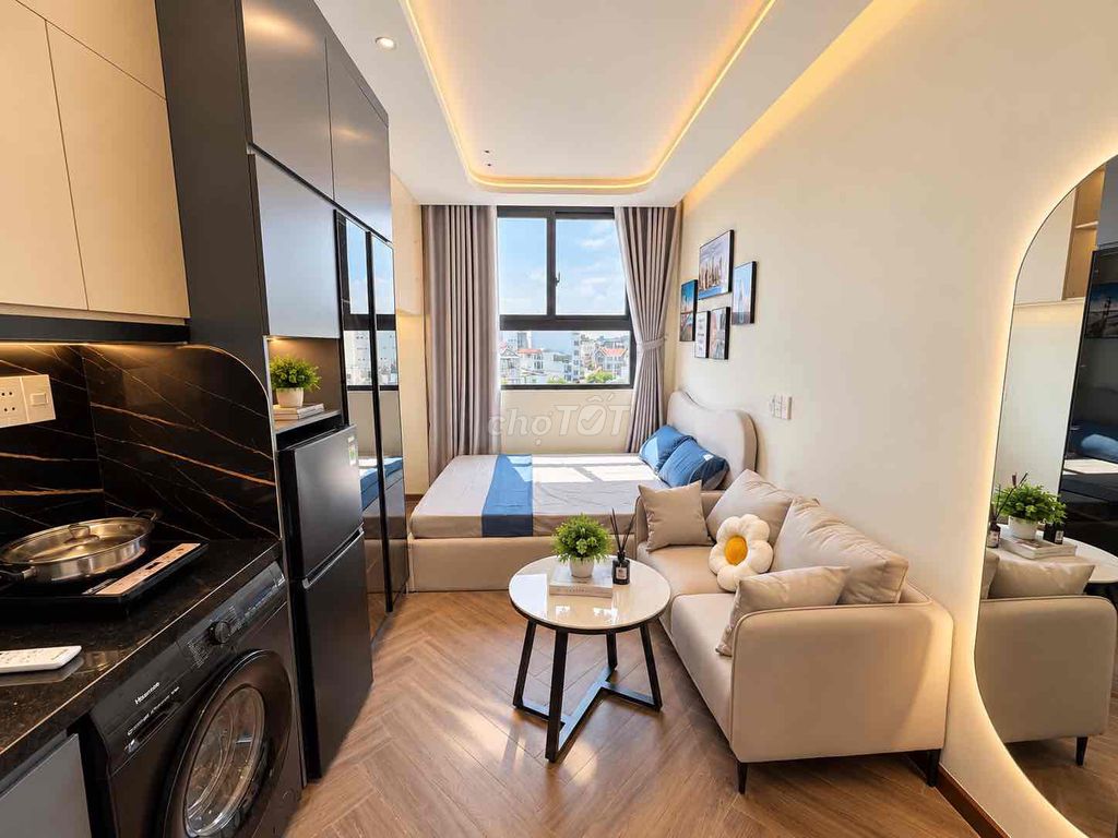 Open the new building - the modern interior room at Tân Bình