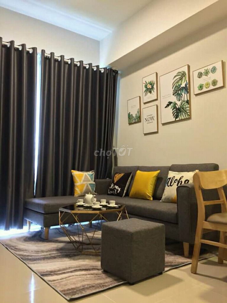 Rent Chung Cư Nguyễn Kim, District 10, 75 meters, two bedrooms, two toilets, 15 million,