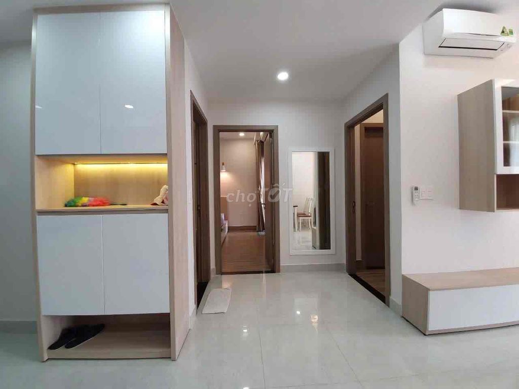 High-class apartment designed two bedrooms near the airport full of furniture.