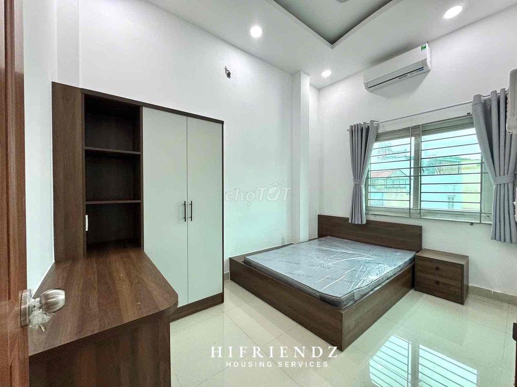 Two bedrooms, one bedroom, new Hùng Vương. Five has an elevator.