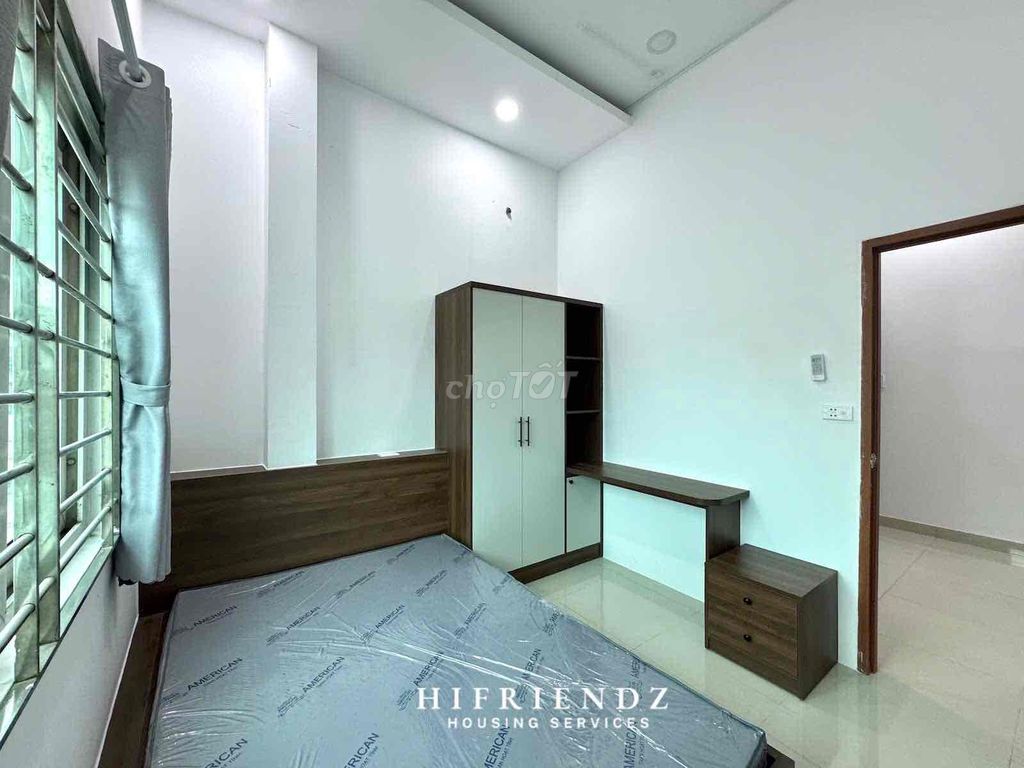 Two bedrooms, one bedroom, new Hùng Vương. Five has an elevator.