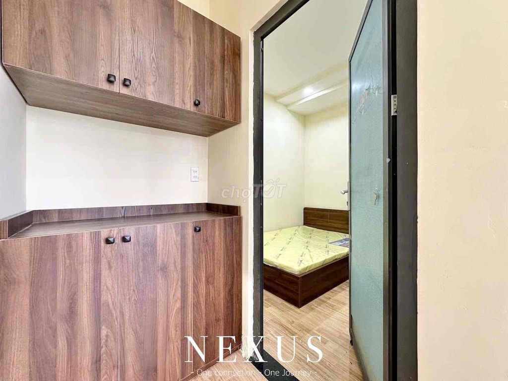 Rent a full bedroom at the airport.