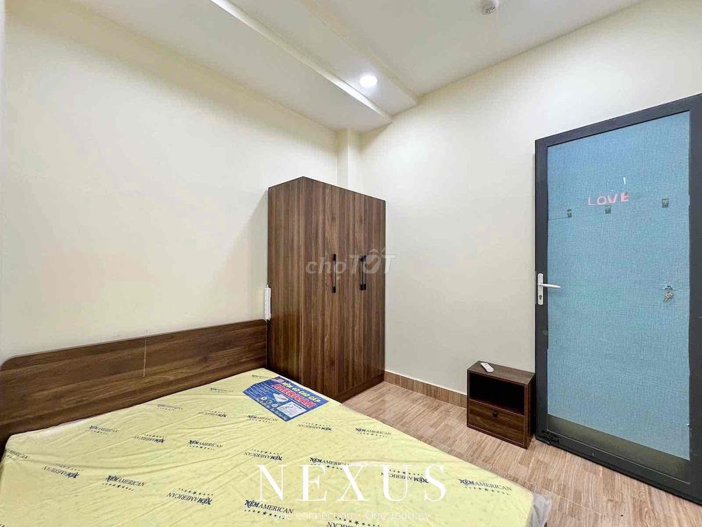 Rent a full bedroom at the airport.