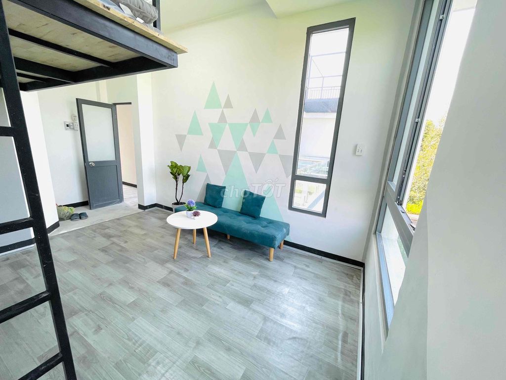 The room is open, there's air conditioning, there's a front, there's a bathroom -- it's near the cnc, U.