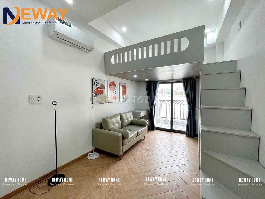 The balcony - full high-end interior - right to the base of spades, Vườn Lài