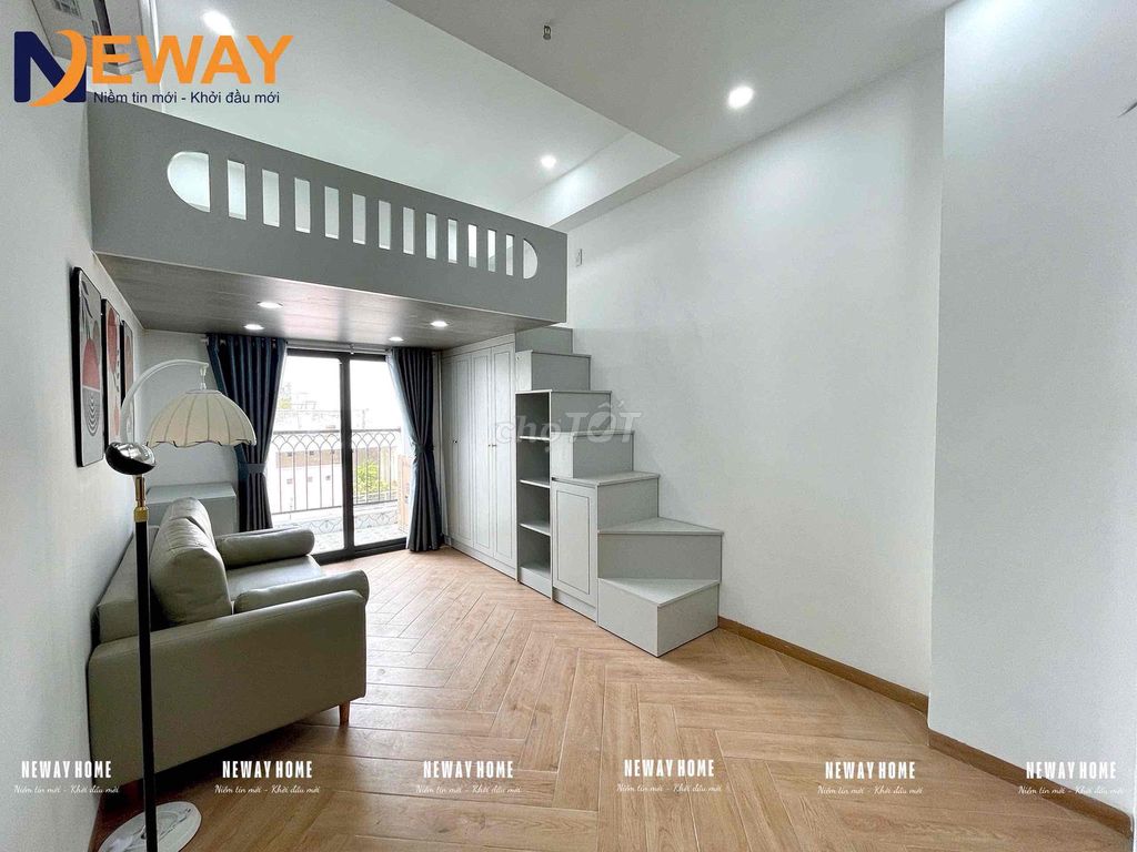 The balcony - full high-end interior - right to the base of spades, Vườn Lài