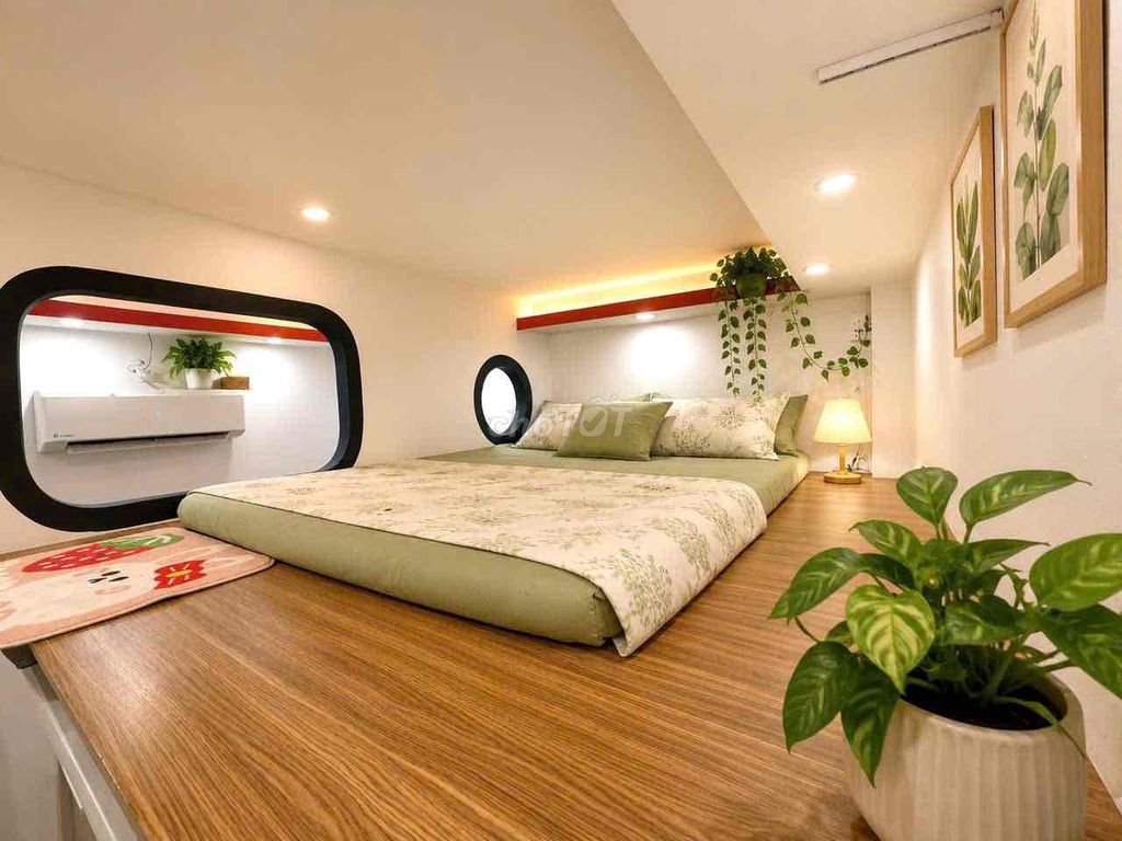 Duplex To have a bed and a bed.