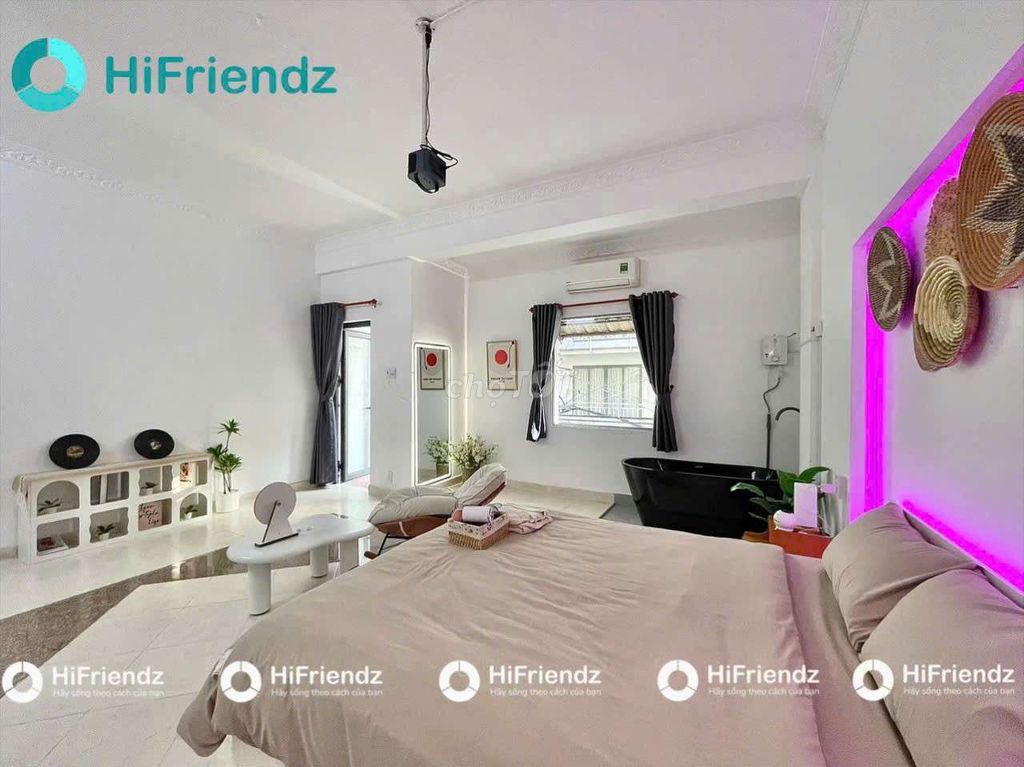 Near the county shore 1 district 3 studio apartment_Bancong_40 M2 full interior