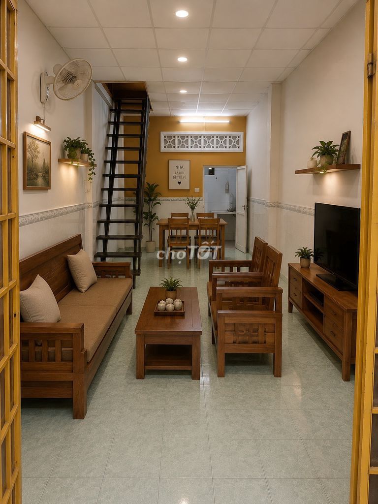 Nc Nguyễn Văn Công 4 X10 M 2 bedroom 2 bathroom 2