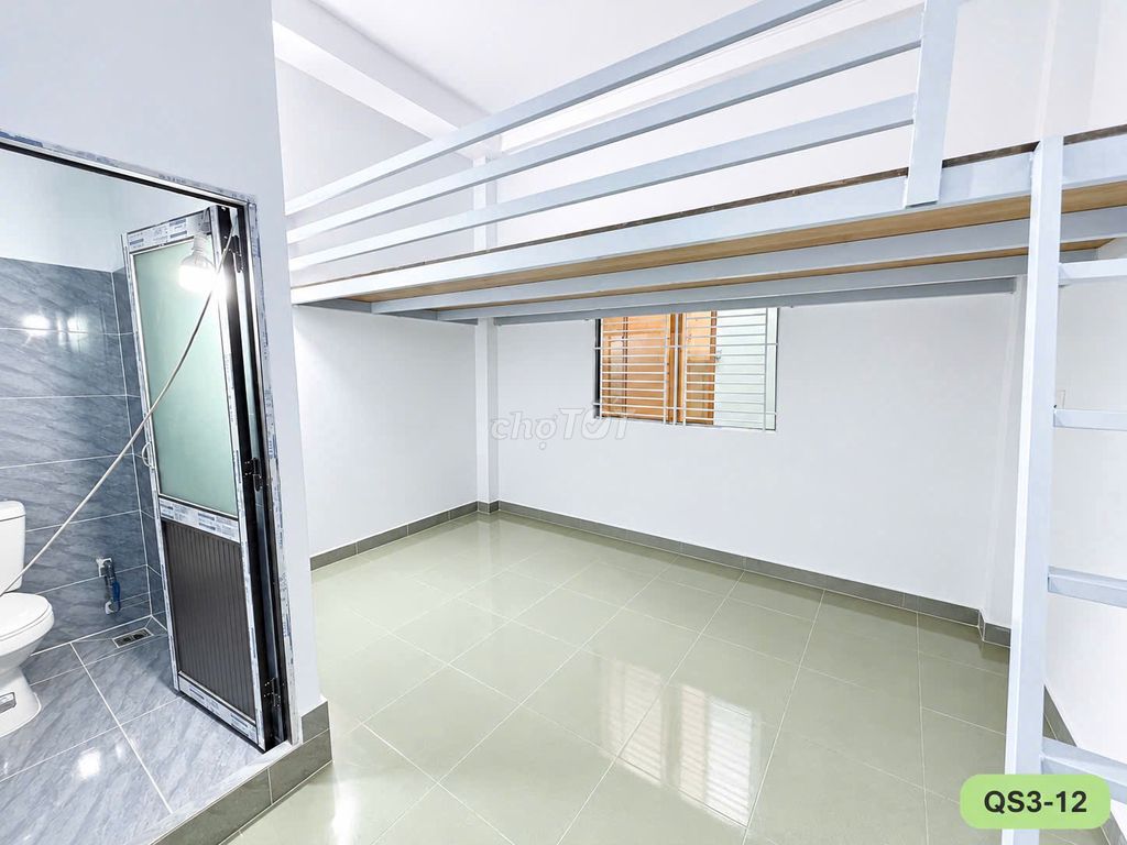 Open up the newly built suite.