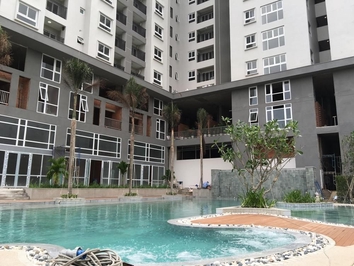 Rent a four-room hồ. It's in An Gia Garden, 8 million ath rent.