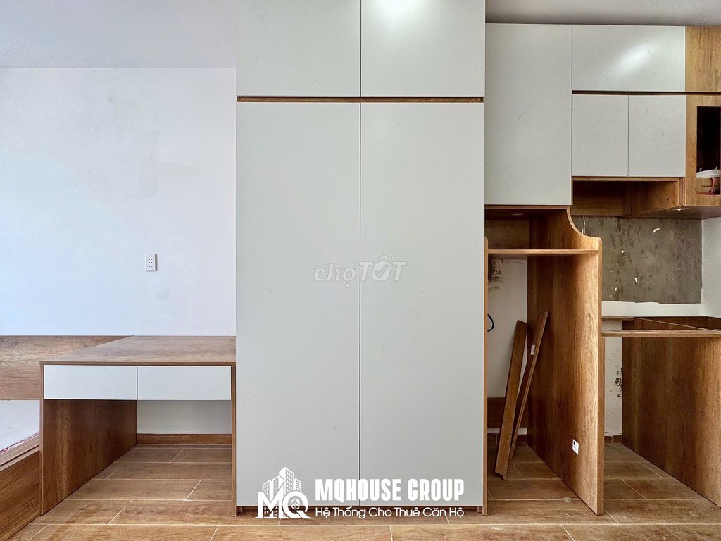 Opening a new mini apartment 100% beautiful wood tone right here in Âu Cơ surrounding District 10