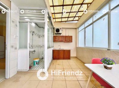 Kitchen Breaker + balcony + new clean furniture at Kinh Dương Vương