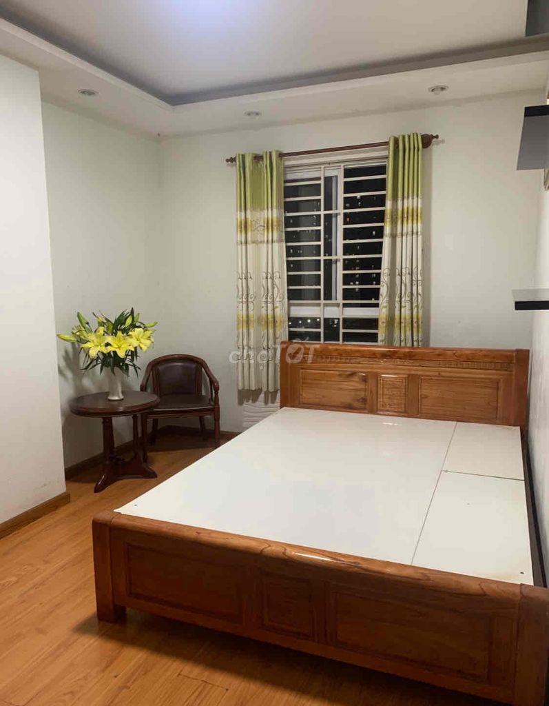 Two bedrooms in a cool apartment.