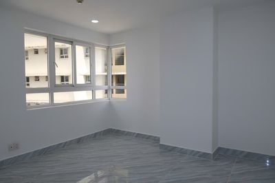 Block A.2 bedrooms. Two empty toilets.