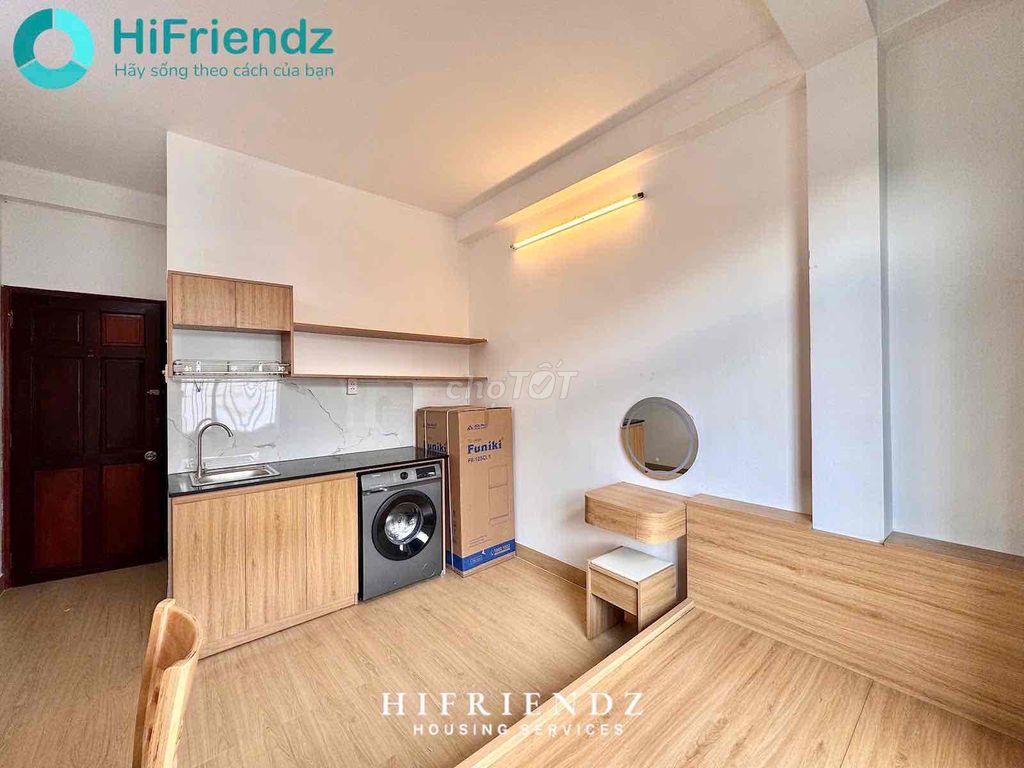 apartment 30 m2 is full of new super open furniture near Paromall District 8