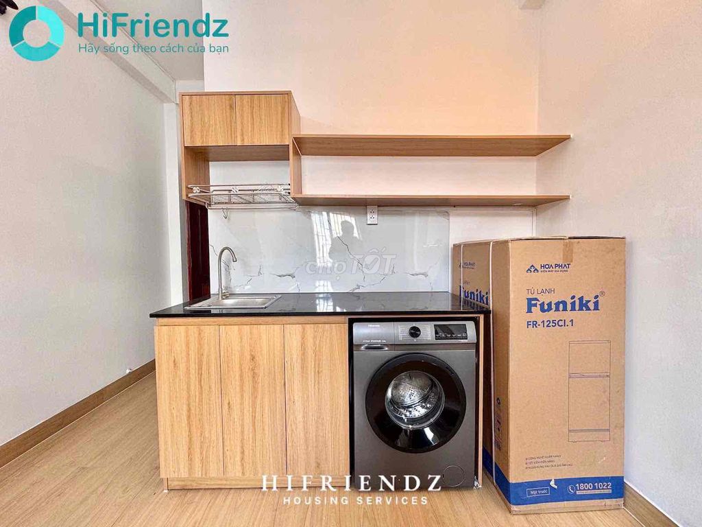 apartment 30 m2 is full of new super open furniture near Paromall District 8