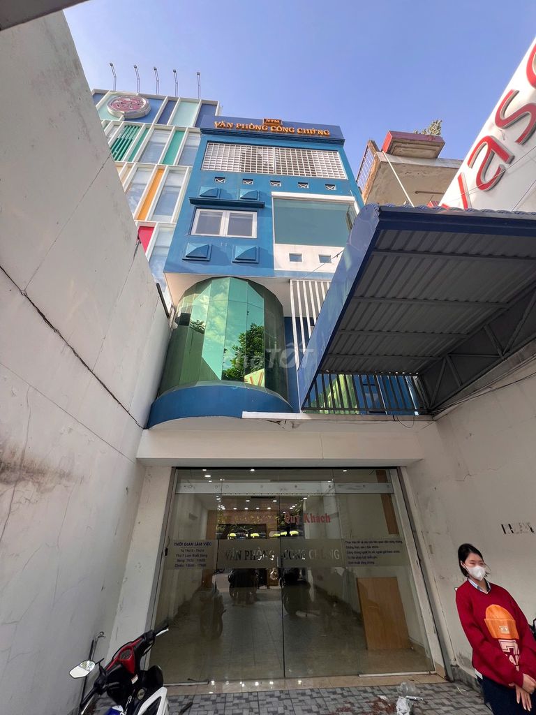 Rent a 60 Hòa Bình cash house - area: 5 x 26 meters. 4 Levels