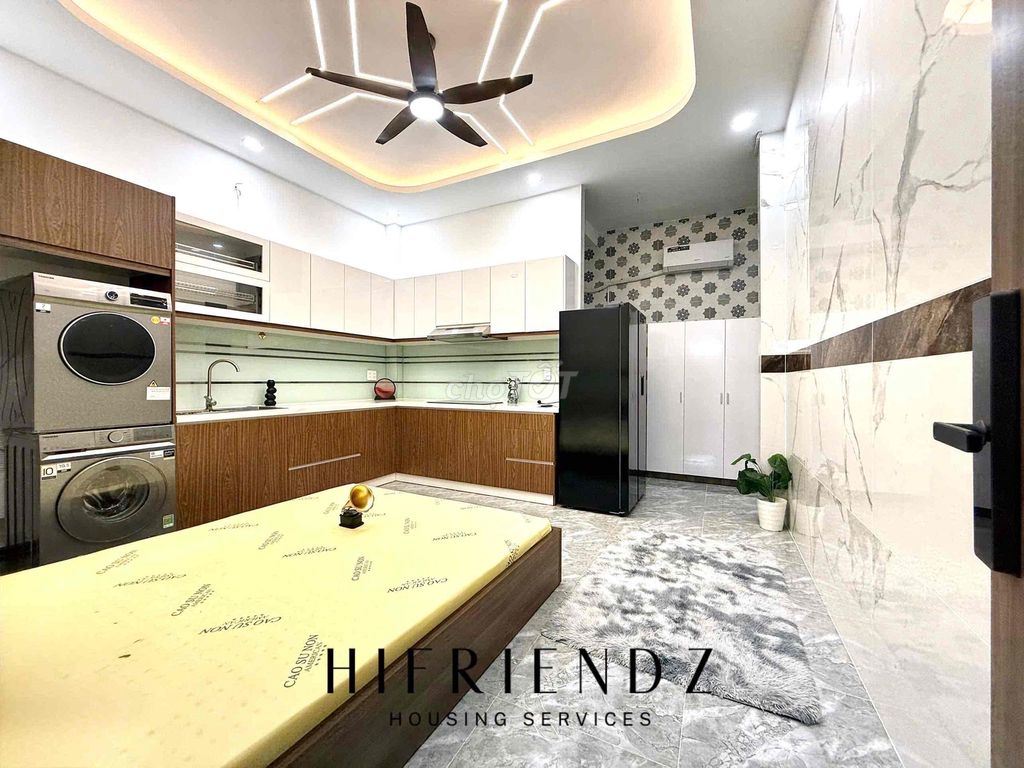 Rent the Studio Service apartment - Full High Level Kinh Dương Vương