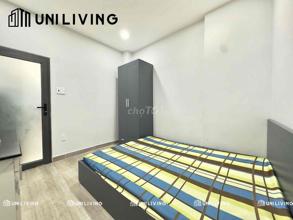 The studio is full of furniture - private washing machines - newly built houses