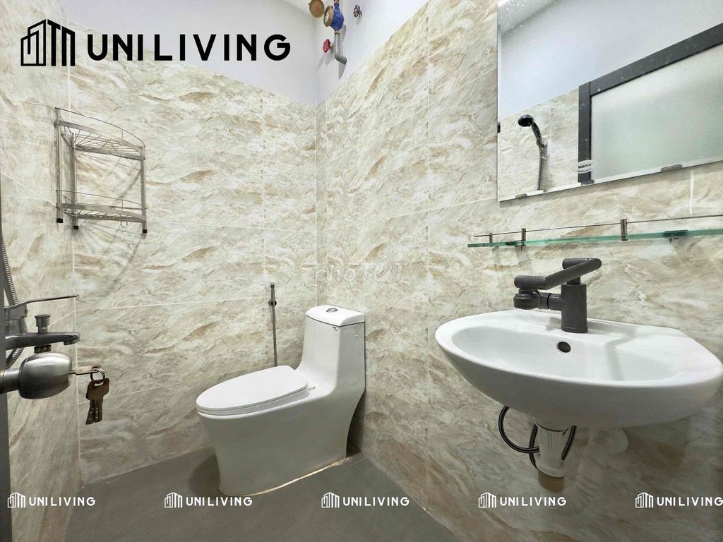 The studio is full of furniture - private washing machines - newly built houses