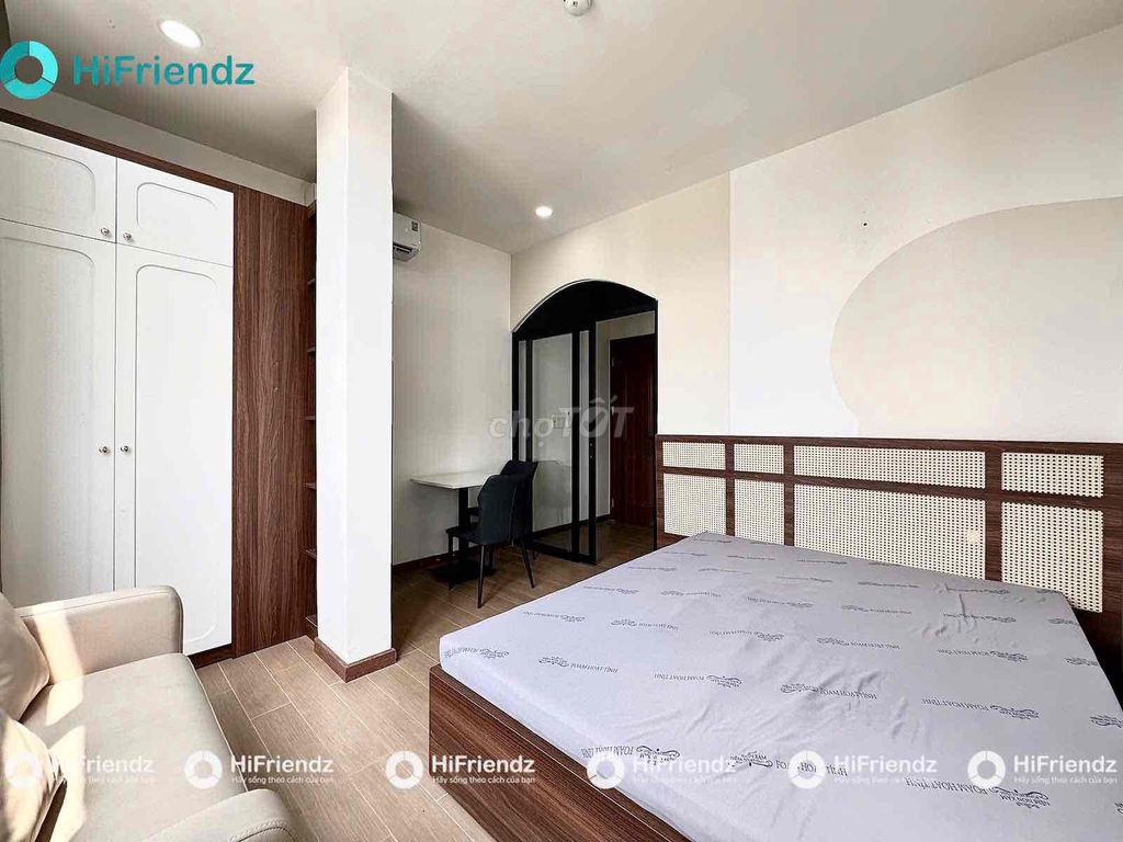 Rent a studio suite. A Dương Quảng Hàm Gò Vấp kitchen.