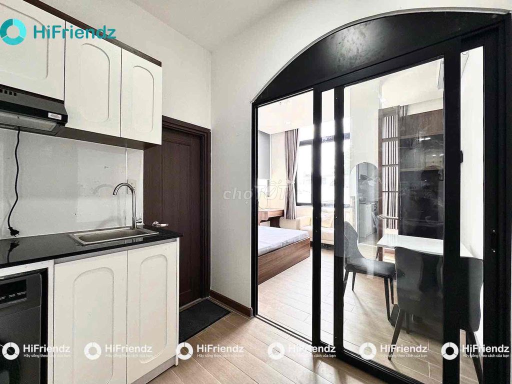Rent a studio suite. A Dương Quảng Hàm Gò Vấp kitchen.