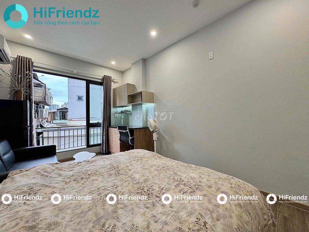 The new studio is 100 percent - full interior - full comfort