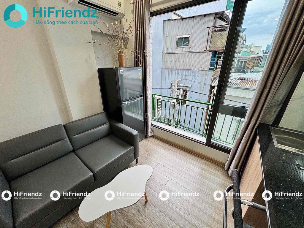 The new studio is 100 percent - full interior - full comfort