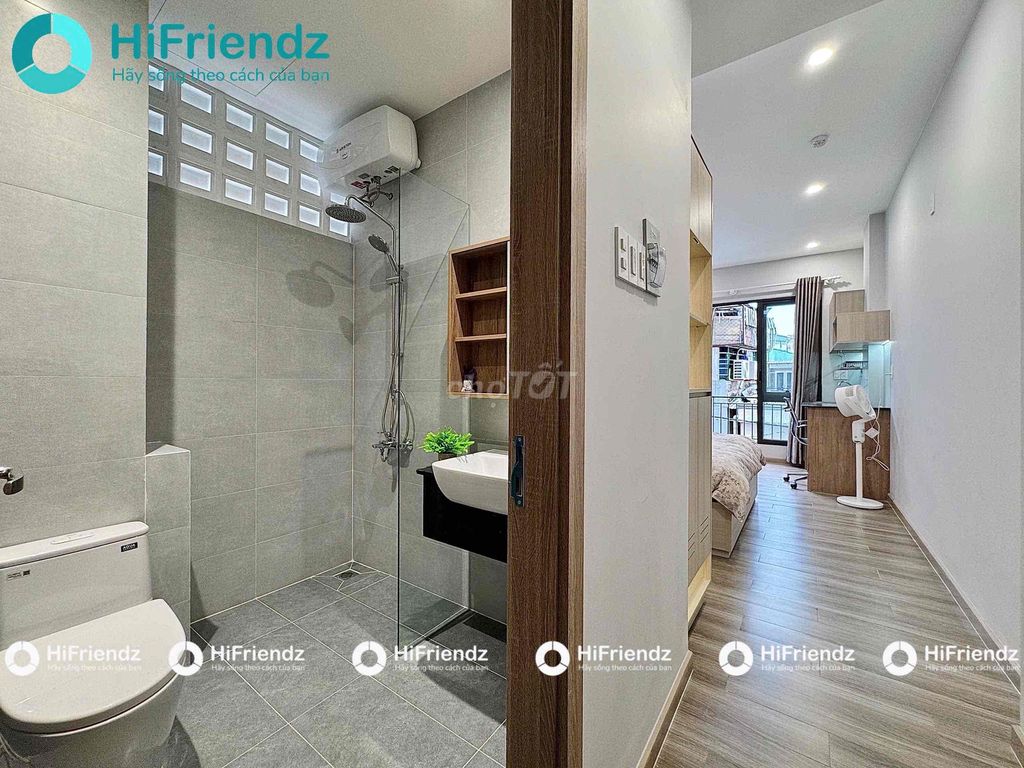 The new studio is 100 percent - full interior - full comfort
