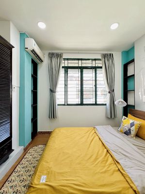 apartment 2 bedroom balcon Full interior Phan Đăng Lưu close to green stock