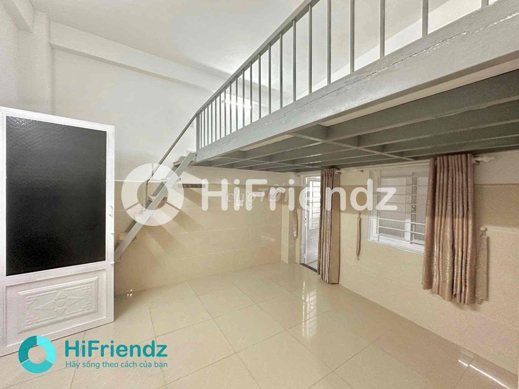 The super wide balcony is near vhu, near the Tân Phú center.