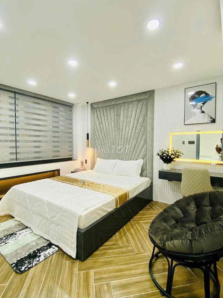 Phan Huy Ích street street 3rd floor bedroom 4 million toilets