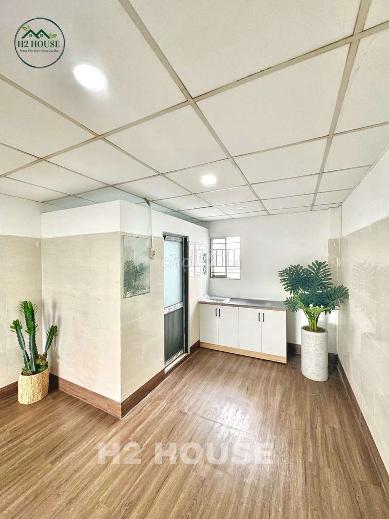 Rent a balcony with a window the size of an airport.