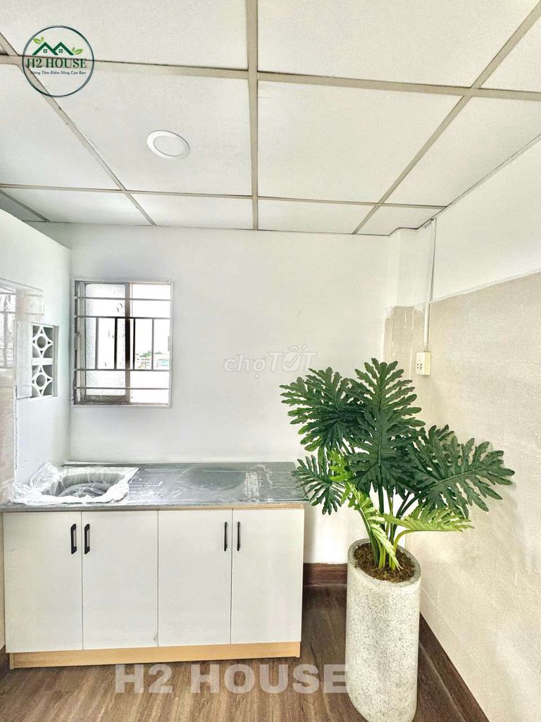 Rent a balcony with a window the size of an airport.