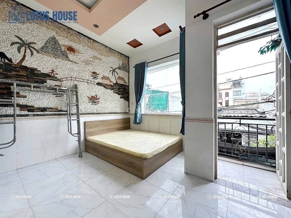balcony suite 35 M2 Tân Phú - Tân Kỳ Tân Quý full free interior 2 cars