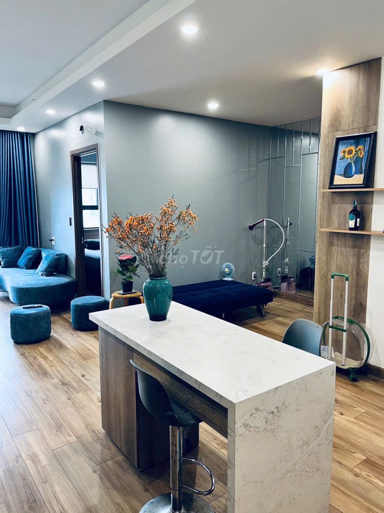 High-rise apartment, river view, full interior - 7th district sagon riverside