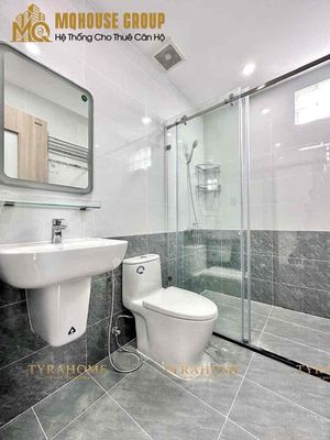 Rent the apartment. A public wash-house.