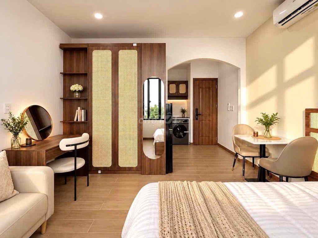 Room Lê Đức Thọ, Gò Vấp borders the entire interior, clear view