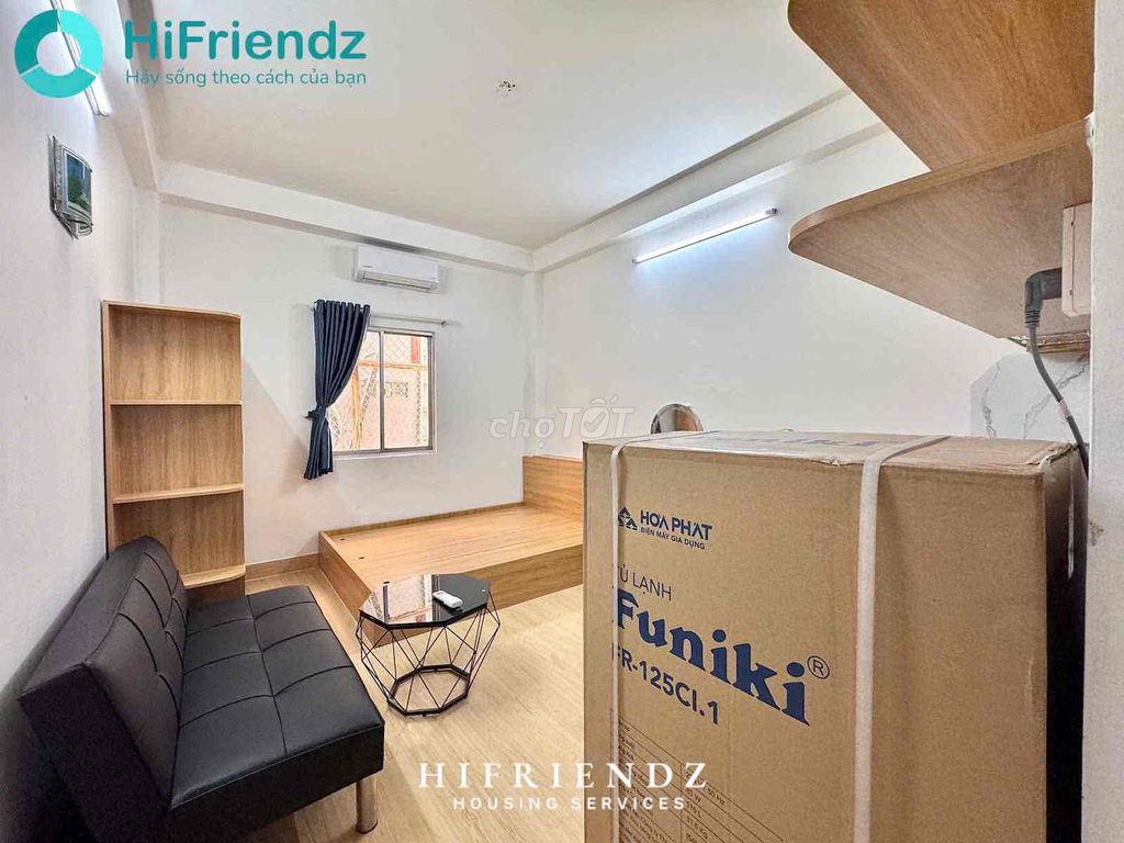 Rent an apartment full of furniture at the new super-stiming bridge 100%.