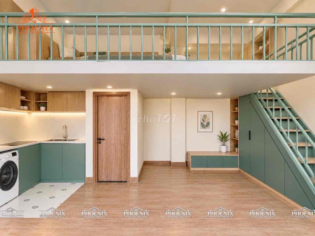 The rental apartment is located in Nguyễn Ảnh Thủ - full interior