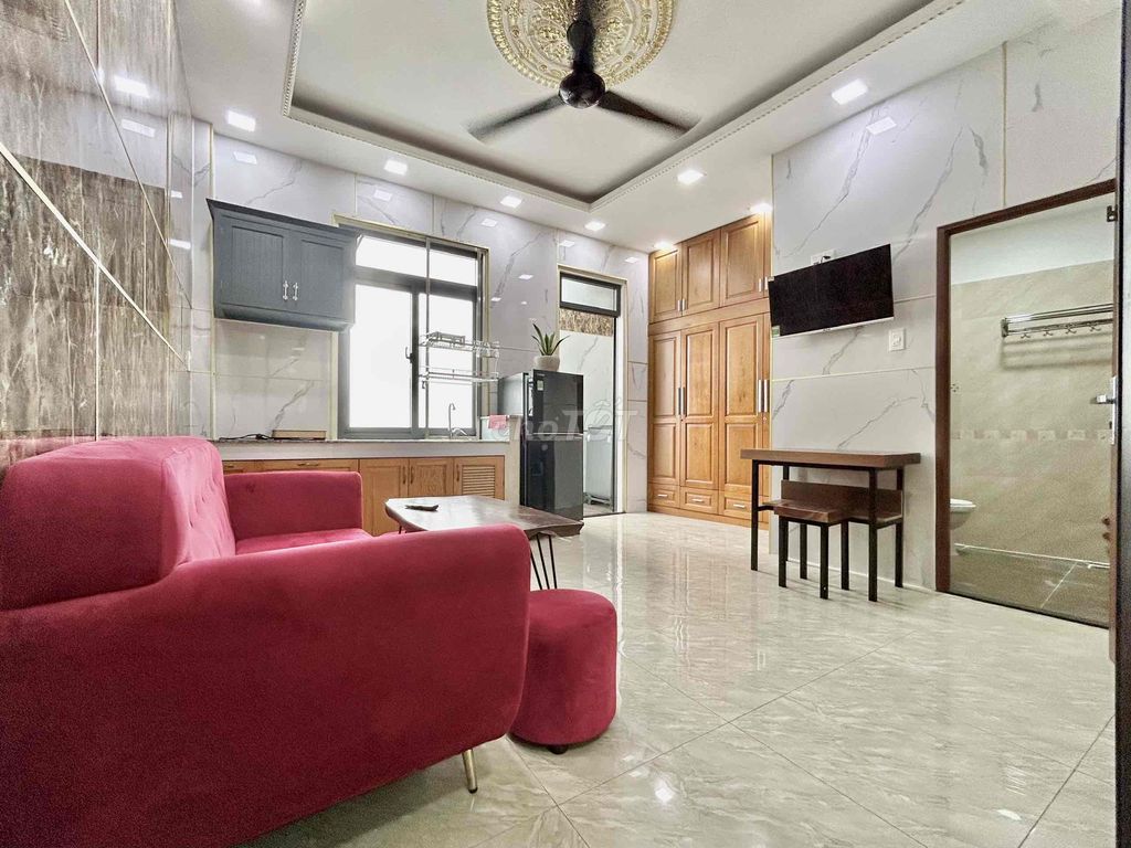 1 Lê Quang Định Bình Thạnh master bedroom - full wash-off machine