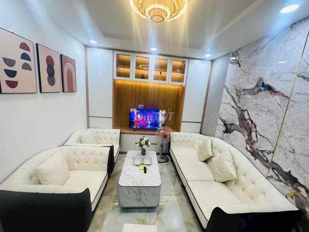 The house has full interiors of four bedrooms.