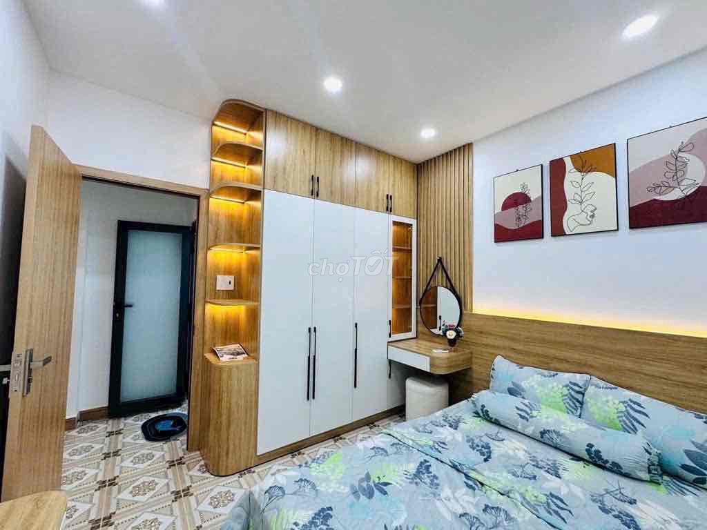 The house has full interiors of four bedrooms.