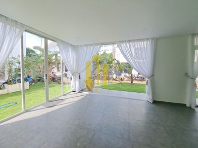 For the modern Villa, there's an 80 million swimming pool.