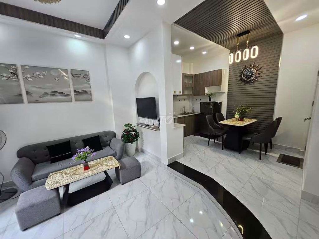 Home right at the full Quang Trung interior area f11 Gò Vấp 5 x10