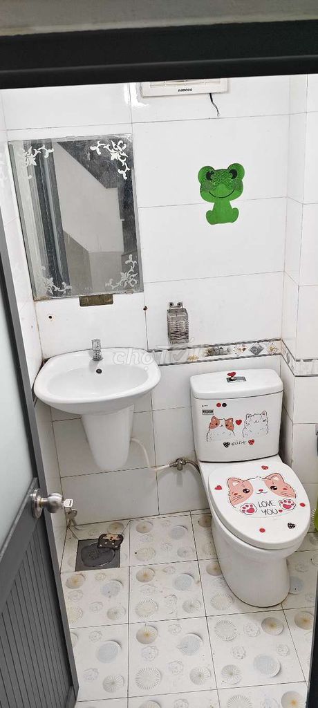I rented a family house.